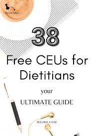 Rinke, phd, rd, csp ©2013 wolf rinke associates, inc. 38 Free Ceus For Dietitians Your Ultimate Guide Rd2rd