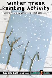 Maybe you would like to learn more about one of these? Snowy Winter Trees Art Project Woo Jr Kids Activities