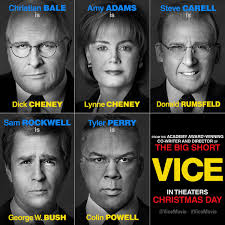 What christian bale really does is he psychologically breaks someone apart and puts them back together again, mckay told deadline as he was preparing to gear up production on vice. Vice Movie On Twitter Every Game Has Its Players Get Your Tickets Now To The Film Critics Are Calling The Best Film Of The Year Vicemovie Is In Theaters Christmas Day Https T Co Ynpqa1r8de