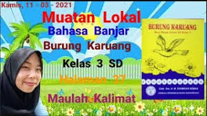 Soal uas mata pelajaran bahasa inggris untuk kelas 2 sd pada semester ganjil berikut dengan kunci jawaban terbaru. Bahasa Banjar Kelas 3 Sd Buku Burung Karuang Hal 37 Maulah Kalimat Youtube
