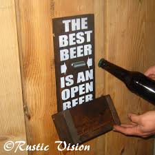 biere signe decapsuleur cadeau pour homme decapsuleur jardins secrets masculins projets de menuiserie faciles