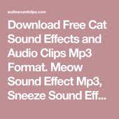 Download Free Cat Sound Effects And Audio Clips Mp3 Format Meow Sound Effect Mp3 Sneeze Sound Effect Mp3 Purr Sound Effect Mp3 Sound Effects Sound Free Cats