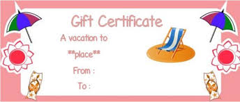 Get started top 5 reasons to use our services: Vacation Gift Certificate Template 34 Word Psd Files For Travel Agencies Demplates