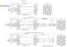 S C Series Pneumatic Cylinder 32x125 Manufacturers And