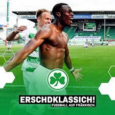 Greuther fuerth average scored 1.40 goals per match in season 2021. Spvgg Greuther Furth On Twitter Wir Sind Erschdklassich