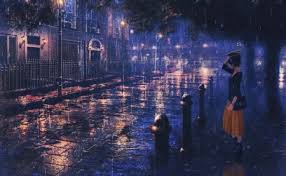 72 night city wallpapers on wallpaperplay. Rainy Night Ah My Goddess Anime Background Wallpapers On Desktop Nexus Image 2241773