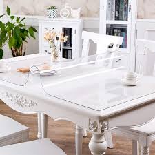It's no secret that dining room tables are prone to scratches, dents, heat and water damage. Kitchen Table Linens 72 X 27 6 Inch Rectangular Odorless Tablecloth Cover Vinyl Non Slip Desk Pad For Writing Desk Ostepdecor Upgraded Version No Plastic Smell Clear Table Protector For 6 Foot Tables Accessories