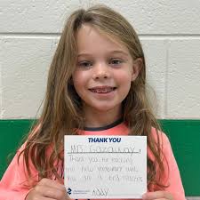 thanksCCSD gives students the opportunity to share how a teacher or other  staff member has made a positive difference in their life! Here's one from  Clayton ES third-grader Addy Johnson to teacher