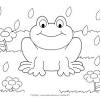 Free printable cute frog coloring pages for kids that you can print out and color. 1