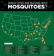 Beside this, are there mosquitos in washington? Terminix Reveals Top 25 Mosquito Cities List For 2018