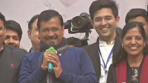 The people of delhi have been told ad nauseam that manish sisodia has done revolutionary work but when it's time for the election, in february 2020, they will be asked to vote for arvind kejriwal. I Love You Delhi Thank You For Trusting Me As Your Son Says Kejriwal In Emotional Victory Speech News Nation English