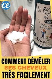 Comment Demeler Des Cheveux Tres Emmeles L Astuce Magique En 2020 Demelant Cheveux Demelant Naturel Cheveux