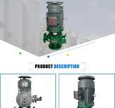 Fluorine Lined Pipeline Pump Vertical Chemical Acid Pump ...