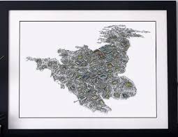 sportgrounds art of Great Britain 2023 by staveart