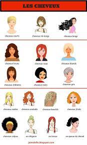 S'utilise avec les articles la, l' (devant une voyelle ou un h muet), une. Les Cheveux Apprendre Le Francais Vocabulaire Francais France