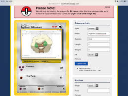 It looks like most people on this subreddit are chiefly concerned with collecting pokemon cards for pleasure but i was just wondering if anyone here manages to make money. Pokemon Card Maker Website