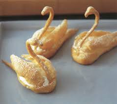 Cream Puff Pastry Swans Recipe Puff Pastry Puff Pastry Cream Puffs Puff Recipe