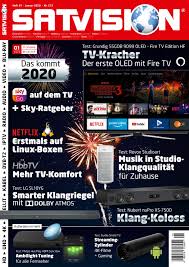 Sie erhalten das ersatzgerät ebenfalls kostenlos. Satvision Ausgabe 01 2020