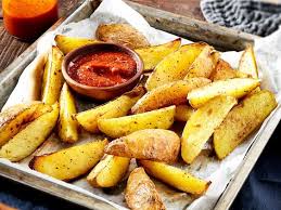 Kartoffelspalten Aus Dem Ofen So Einfach Geht S Lecker Kartoffelspalten Kartoffelbeilagen Kartoffelecken