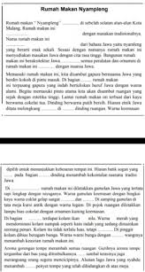 Ketinggian air beragam mulai sekitar 50 cm sampai lima meter. Rumah Makan Nyampleng Di Sebelah Brainly Co Id