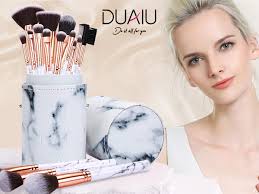 Amazon.com: Makeup Brushes Set DUAIU 16PCS Marble Make up Brushes  Foundation Eyeshadow Concealer Eyebrow Blush Face Mask Brush Set With Gift  Box Make Up Tool（Pink) : Beauty & Personal Care
