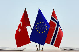 Vluchtinformatie van noorwegen naar turkije. Vlaggen Van Unie En Monaco Van Turkije De Europese Stock Illustratie Illustratie Bestaande Uit Doek Vennootschap 118997827