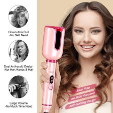 Flower Hair Waver Irons ferro arricciacapelli automatico ferro  arricciacapelli rotante in ceramica Anti-groviglio apparecchi per lo  Styling di grandi Slot