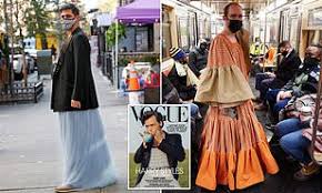 Two Brave Men Recreate Harry Styles Controversial Vogue Shoot By Wearing Dresses In New York City Daily Mail Online Stay in tune with the styles of the season when you shop our collection of mens new arrivals today.