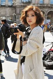 Most of the cute short hairstyles. Asian Short Curly Hair Style Novocom Top