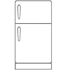 In general, the refrigerator utilizes almost 6amps. Draw Fridge Vector Images Over 1 000