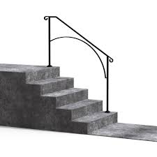 Add this interior railing to your home and transform the space with rustic wood railing. Shop Diy Wrought Iron Handrail Handrails For Indoor Outdoor Steps