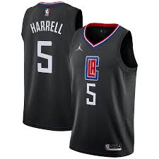 Schroder passes between his legs to harrell for dunk. Los Angeles Clippers Jordan Statement Swingman Jersey Montrezl Harrell Mens