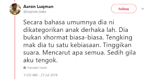 1) intan syazwanie bt abdul rahim hr 095164 2) norfazira bt 4. Tengking Tinggikan Suara Mencarut Itu Perkara Biasa Lelaki Kongsi Kisah Derhakai Ibu