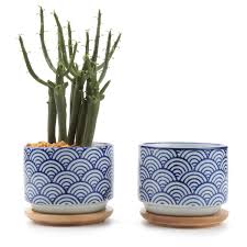 Decorated with chrysanthemums picked out in gold, the pagoda can form part of a japanese themed landscape or be used purely as an highly distinctive ornament. 17 Amazon Com T4u 3 Inch Ceramic Japanese Style Serial No 3 Succulent Plant Pot X2f Cactus P Ceramic Succulent Planter Cactus Plant Pots Ceramic Flower Pots