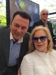 Pierre Guillermo Sylvie Vartan Dejeuner Rolland Garros Finale Hommes Des Internationaux De Tennis