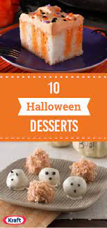 10 Halloween Dessert Ideas When You Re Planning Your Halloween Party Menu Halloween Dessert Recipes Top Halloween Desserts Halloween Food Desserts Desserts