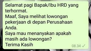 We did not find results for: Daripada Ketik P Inilah Kata Kata Yang Lebih Sopan Saat Menanyakan Pekerjaan Via Whatsapp Steemit
