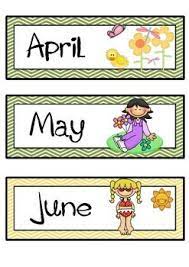 Months Of The Year Flashcards With American Seasons Alphabet Activities Preschool Me Preschool Theme Months In A Year