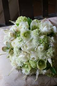 Rose Helleborus Scabiosa Veronica Snowball Viburnum Bridal Bouquet Wedding Bouquets Flower Arrangements