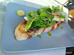 Open Steak Ciabatta Sandwich With Rocket Onions Grana Padano And Mustard Oil Foodie Yummy Breakfast Pop Up Dinner