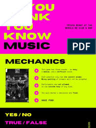 Instantly play online for free, no downloading needed! Neon Pink And Green Modern Music Virtual Trivia Quiz Presentations Pdf Woodwind Instruments Classical Music