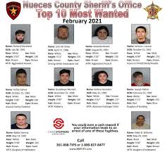 Spanning over 489 miles, corpus christi has a population density of 2,048 people per square mile. February 2021 Nueces County S Top 10 Most Wanted