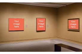 Mockup Of Framed Paintings 721994 Exhibition Design Bundles In 2020 Painting Frames Exhibition Design Design Bundles