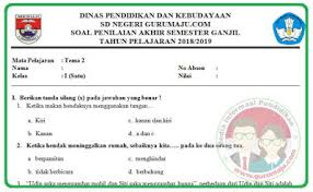 Soal tematik kelas 2 sd kurikulum 2013 ( k13 ) tema : Soal Uas Pas Kelas 1 Tema 2 Kurikulum 2013 Revisi 2021 Guru Maju