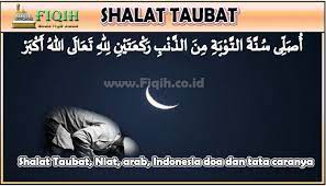 Shalat Taubat Niat Arab Indonesia Doa Dan Tata Caranya Doa Belajar Membaca