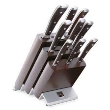 Wusthof Ikon 9 Piece Knife Block Set Knife Block Set Knife Block Kitchen Knives