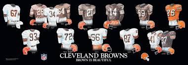 Find new cleveland browns apparel for every fan at majesticathletic.com! Heritage Uniforms And Jerseys Nfl Mlb Nhl Nba Ncaa Us Colleges Cleveland Browns Uniform And Team History