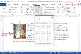 Cara Menggeser Gambar Di Microsoft Word