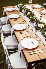 The Art Of Napkins Wedding Table Settings Rustic Wedding Table French Table Setting