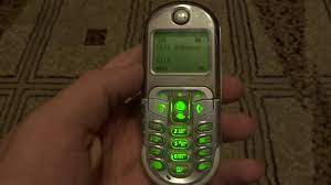 Motorola C205 incoming call - YouTube